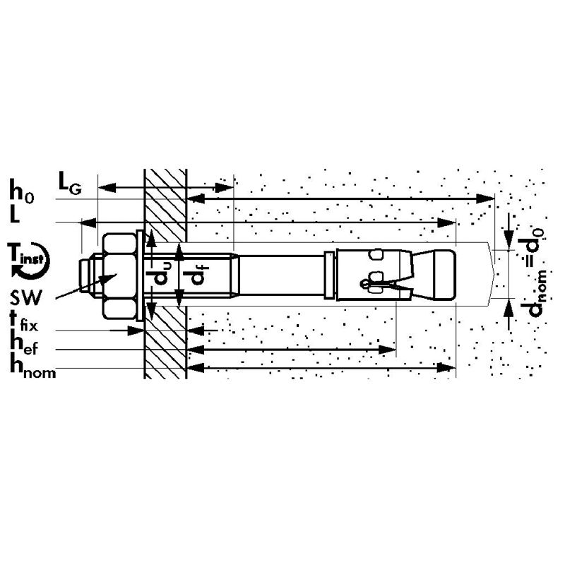 MUNGO 1471644 ALAPCSAVAR M16*440/325 M2-C 8.8/DACROMET  ACÉLDÜBELEK