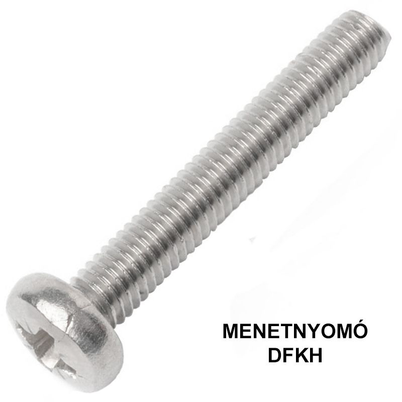 MENETNYOMÓ CSAVAR DFKH M03*06 DIN 7500C HG. UTOLSÓ DARABOK 