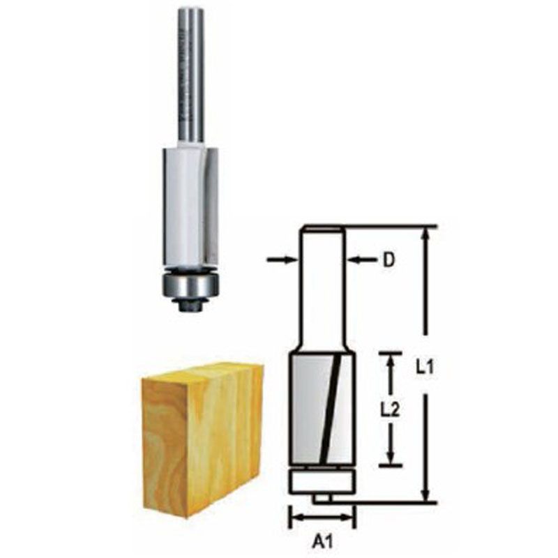 MAKITA D-47690 FELSŐMARÓ SZINTBEMARÓ D9,5 6SZÁR CSAPÁGYAS  MARÁS