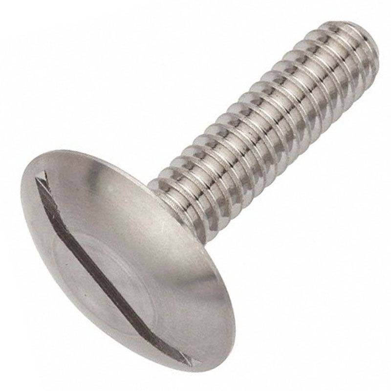 GOMBAFEJŰ CSAVAR M06*25 DÍSZFEJŰ EH A2 INOX IMPORT UTOLSÓ DARABOK METRIKUS CSAVAROK