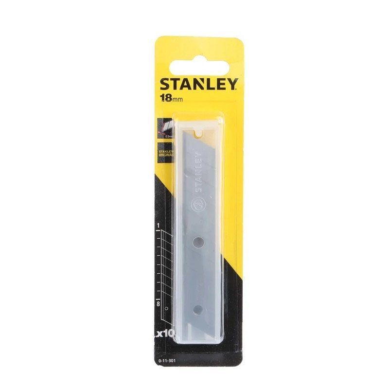 STANLEY 011301 DEKORPENGE TÖRHETŐ 18mm/0,55mm 10DB/CS.  DEKORKÉSEK, -PENGÉK, HÁZTARTÁS