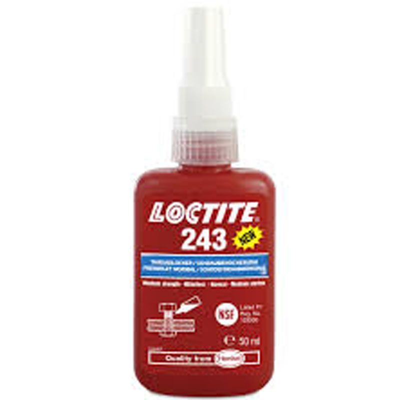 RAGASZTÓ CSAVARHOZ 50ML KÖZEPES SZILÁRDSÁGÚ LOCTITE 243/50 RAGASZTÁSTECHNIKA