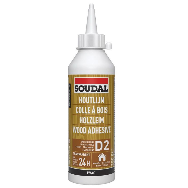 FARAGASZTÓ SZUPERGYORS 64A - 250ML D2 SOUDAL 124664 RAGASZTÁSTECHNIKA