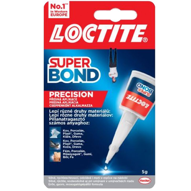 RAGASZTÓ PILLANAT GÉL 5GR SUPER BOND PRECISION LOCTITE 2732950 RAGASZTÁSTECHNIKA