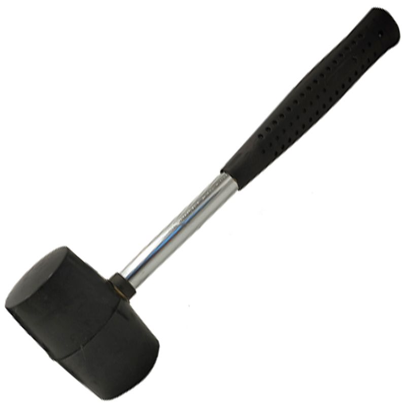 GUMIKALAPÁCS 1.0kg NYELEZETT FÉM NYÉLLEL IMPORT GUMIKALAPÁCS 1.0kg NYELEZETT FÉM NYÉLLEL IMPORT