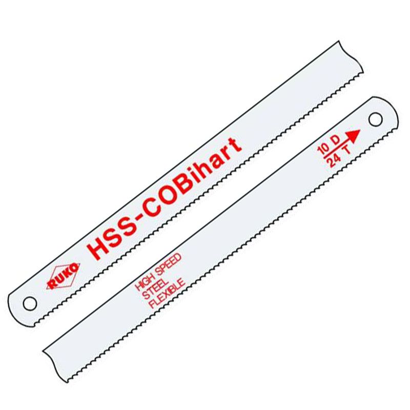 FŰRÉSZLAP EGYOLDALAS HSS-CO FÉMRE-INOX 300/10mm 24FOG/col RUKO 312130024R FŰRÉSZELÉS