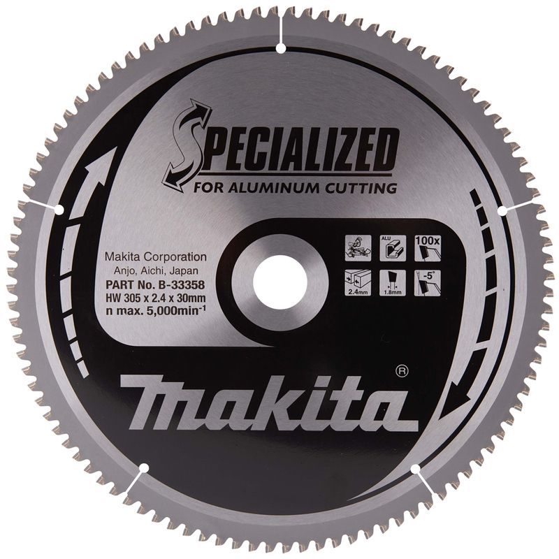 MAKITA B-33358 KÖRFŰRÉSZTÁRCSA D305*30/100F. ALUHOZ  KÖRFŰRÉSZ TÁRCSA