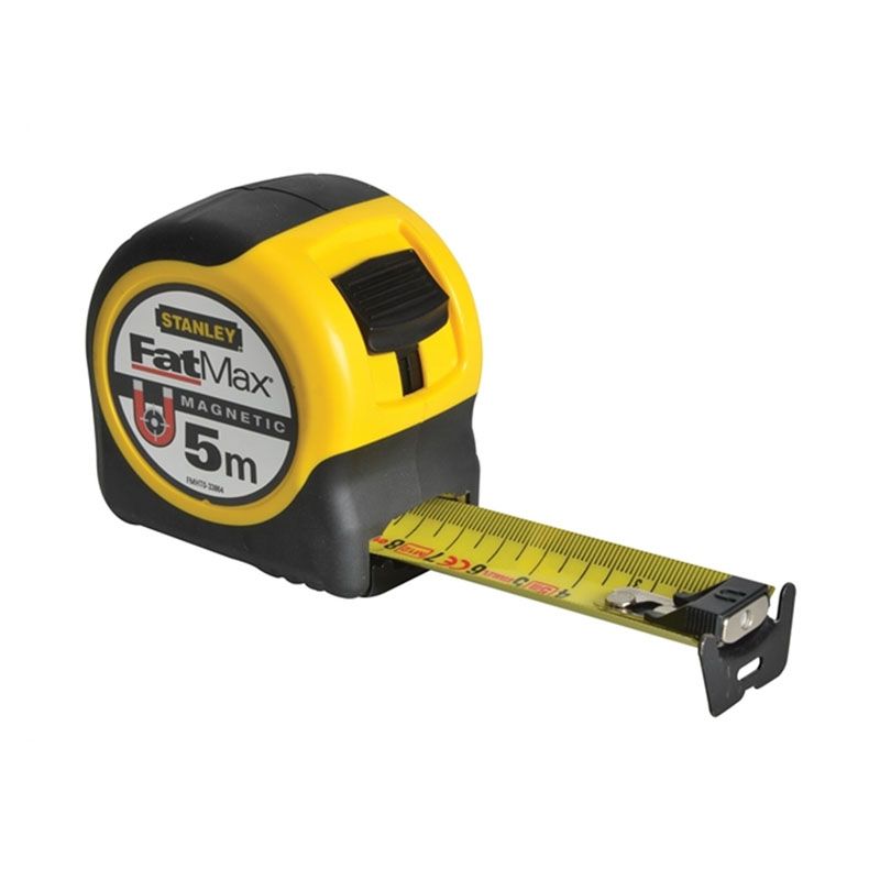 STANLEY FMHT0-033864 MÉRŐSZALAG 05M/32mm MÁGNESES FATMAX MAGNETIC SÁRGA-FEKETE MÉRŐESZKÖZÖK STANLEY FMHT0-033864 MÉRŐSZALAG 05M/32mm MÁGNESES FATMAX MAGNETIC SÁRGA-FEKETE MÉRŐESZKÖZÖK