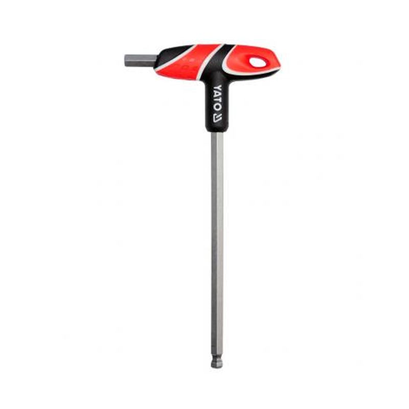 YATO 05594 IMBUSZKULCS 10*200mm T MARKOLATÚ GÖMBVÉGŰ  SZERSZÁM-KULCSOK