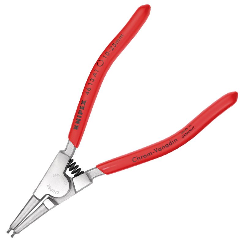 SEEGERFOGÓ KÜLSŐ EGYENES 10-025mm KNIPEX 4613A1 FOGÓK, CSIPESZEK