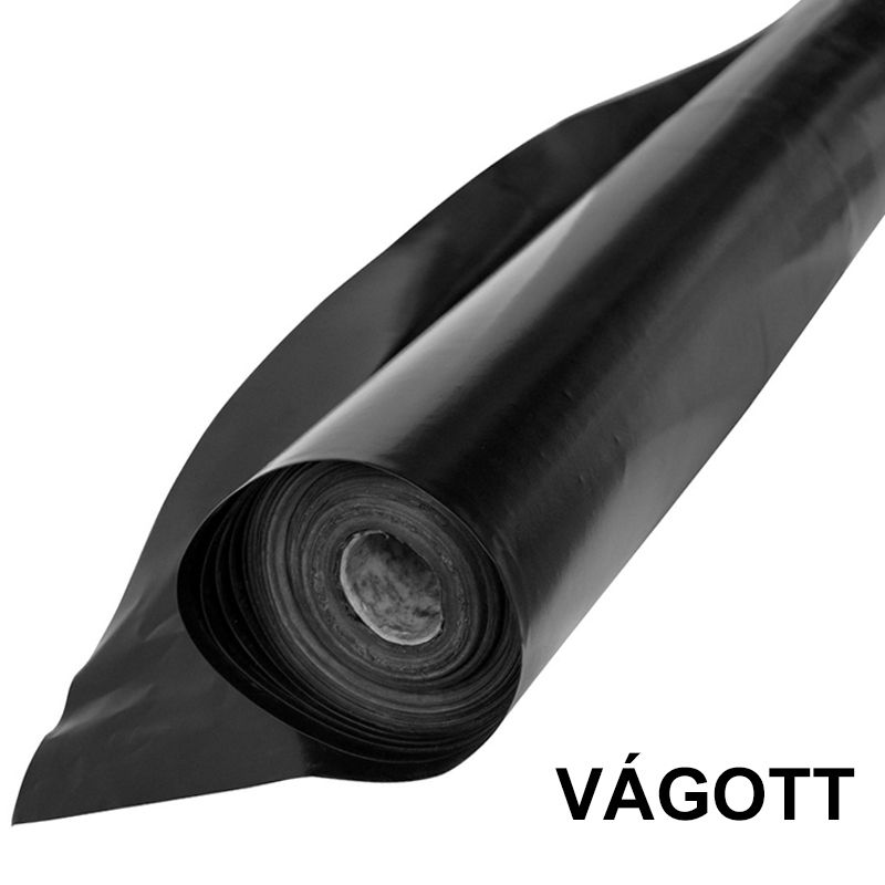 AGROFÓLIA 4.2M*0.15mm FEKETE VÁGOTT MAGYAR FÓLIA-PONYVA