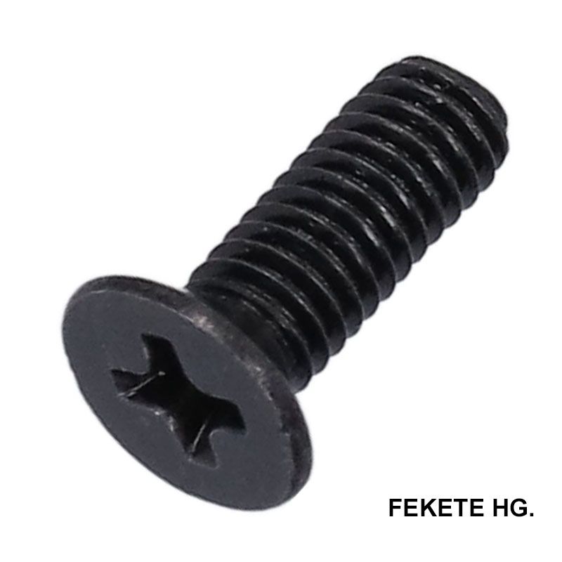 SFKH CSAVAR M3*12 (SÜLLY.FEJ) DIN 965 FEKETE HG. IMPORT METRIKUS CSAVAROK