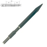 MAKITA P-13035 HATLAPÚ 17mm HEGYES VÉSŐ 280mm  BETON,KŐZET ÉS CSEMPEVÉSŐK