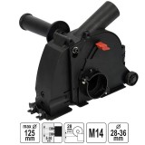 YATO 82988 KÖRFŰRÉSZ FELTÉT ADAPTER 125mm SAROKCSISZOLÓKHOZ  VÁGÁS,CSISZOLÁS ÉS POLÍROZÁS