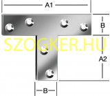 T-ÖSSZEKÖTŐ VAS HG. 070*36(50)*16mm VORMANN 189075Z TETŐSZERKEZETI ELEM