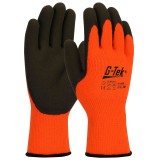 VÉDŐKESZTYŰ THERMAL LATEX 10XL MÁRTOTT NARANCS HIDEGHEZ G-TEK 41-1400