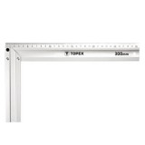 TOPEX 30C363 DERÉKSZÖG ALU 300mm NATÚR-ELOX  MÉRŐESZKÖZÖK
