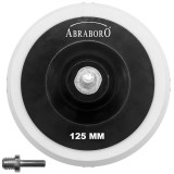 TÉPŐZÁRAS GUMITÁNYÉR D125/M14 STANDARD KIVITEL + D8 ADAPTER IMPORT VÁGÁS,CSISZOLÁS ÉS POLÍROZÁS