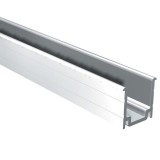 SAHECO SF-40/75 SF-201/401 TOLÓAJTÓ ALSÓSÍN 3MÉTER ALU-SZIMPLA U ALAKÚ 23*22mm  AJTÓVASALAT