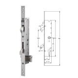 TESA 2240AUT UTOLSÓ DARAB ZÁRTEST PORTÁL 40mm VÁLTÓS CIL.21/85/22/8 KAMPÓS AUTOMATA  AJTÓZÁR