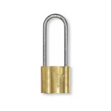 HOSSZÚKENGYELES LAKAT 45mm SÁRGARÉZ 3DB KULCCSAL DORMAKABA TUTIUS 2048-45/115 LAKAT-LAKATPÁNT-LÁNC