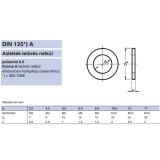 LAPOS ALÁTÉT M03(D3.2) PA6.6 DIN 125A IMPORT ALÁTÉTEK