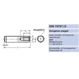 ILL.SZEG BELSŐMENETES D16*080 DIN 7979 HENGERES EDZETT (m6) IMPORT ILLESZTŐSZEG-CSAPSZEG