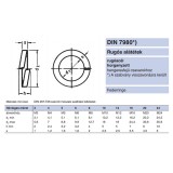 RUGÓS-VÉKONY ALÁTÉT M03 DIN 7980 HG. BK-HOZ IMPORT ALÁTÉTEK