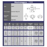 HÚZÓSZEGECS REPEDŐ 3.9*16 ALU-ACÉL DSU FIOR 3916 POPSZEGECS-HÚZÓSZEGECS