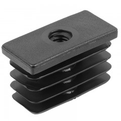 ZÁRTSZELV.D. MENETES 20/40 M08S FEKETE  HG. ANYÁVAL MAGYAR 40x20/M8F MŰANYAG ZÁRÓELEMEK