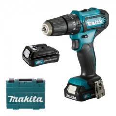 MAKITA HP333DSAE AKKUS FÚRÓ-CSAVAROZÓ 12V 2DB 2Ah AKKUVAL 30Nm  