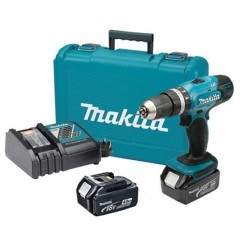 MAKITA DHP453RFE AKKUS ÜTVEFÚRÓ-CSAVAROZÓ 18V 2DB 3Ah AKKUVAL 42/27Nm  ÜTVEFÚRÓ-CSAVAROZÓ