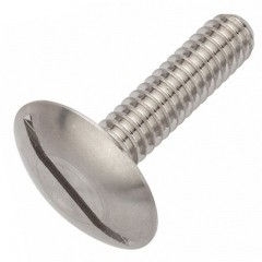 GOMBAFEJŰ CSAVAR M06*25 DÍSZFEJŰ EH A2 INOX IMPORT UTOLSÓ DARABOK METRIKUS CSAVAROK