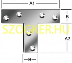 T-ÖSSZEKÖTŐ VAS HG. 070*36(50)*16mm VORMANN 189075Z 