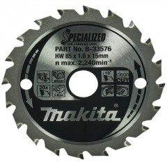 MAKITA B-33576 KÖRFŰRÉSZTÁRCSA D85*15/20F. AKKUS KŐRFŰRÉSZHEZ  