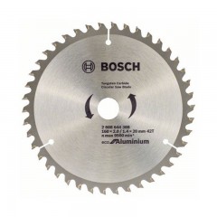 BOSCH 2608644388 KÖRFŰRÉSZTÁRCSA D160*20/42F. ALUMÍNIUMHOZ ECO  KÖRFŰRÉSZ TÁRCSA