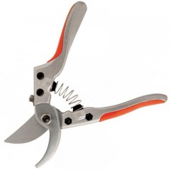 METSZŐOLLÓ 180mm GUMIROZOTT NYOMÁSRA NYÍLÓ IMPORT KERTI- ÉS TEREPSZERSZÁMOK