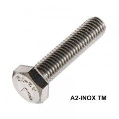 HLF CSAVAR M16*50 DIN 933 A2 INOX TM  METRIKUS CSAVAROK